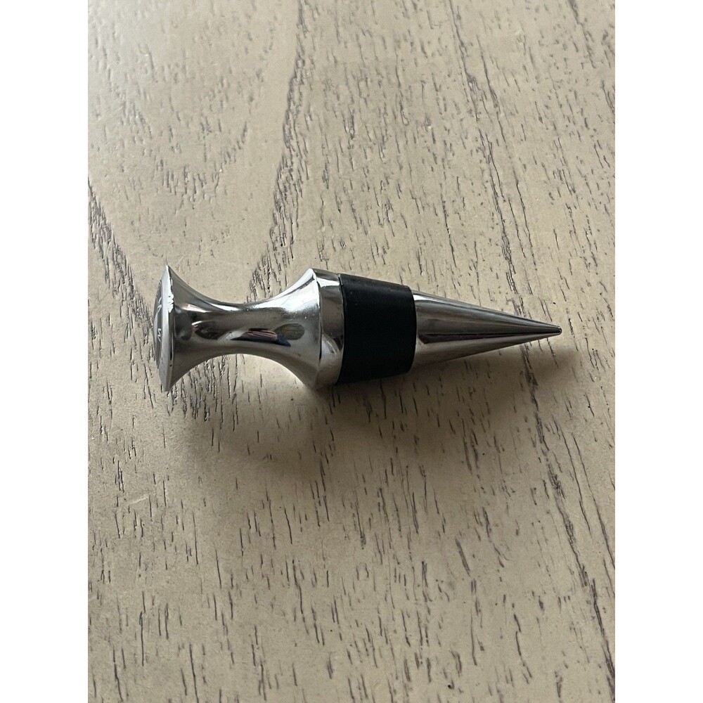 BMW Custom Chrome Metal Wine Bottle Stopper - Add A High End Touch to Your Wine - Picture 2 of 4